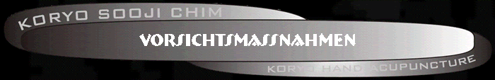 Vorsichtmassnahmen
